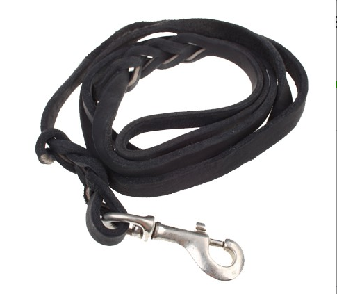 2M Leather Leash for Dog Pet - Black